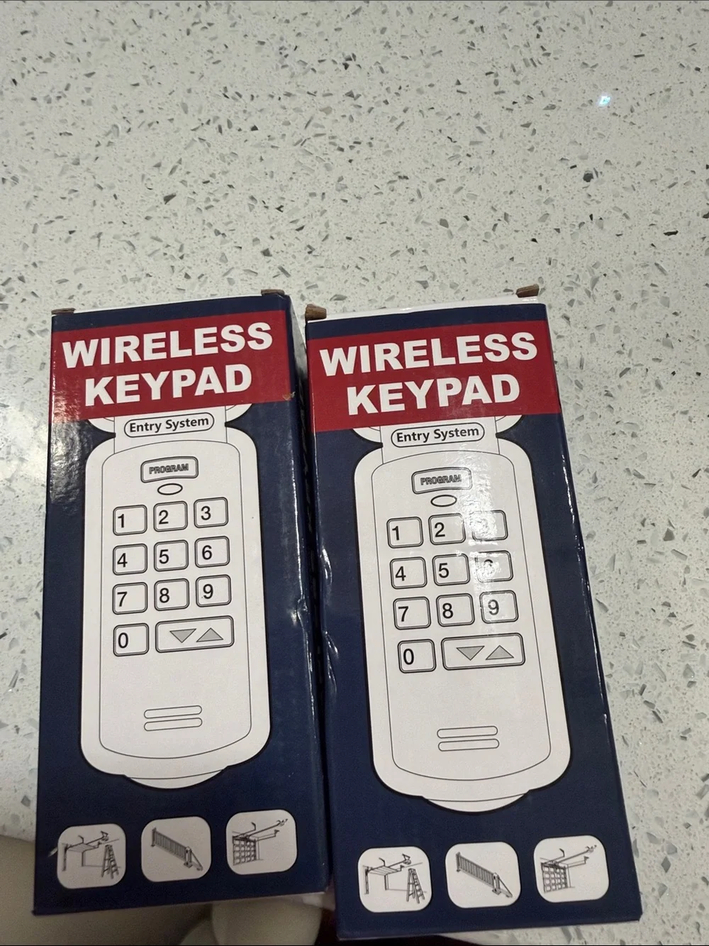 Wireless Keypad Entry System - White